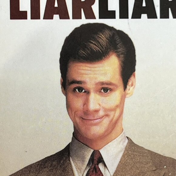 Vintage 1997 Liar Liar Jim Carrey Promotional Move Pin-Back Button - Picture 4 of 16